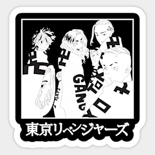 Tokyo Revengers T-Shirts – Manjiro Sano(Mikey) T-Shirt TP14 Sticker